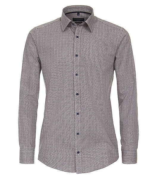 CASAMODA Langarmhemd "CASAMODA Freizeithemd "Green"-Kollektion Print" günstig online kaufen