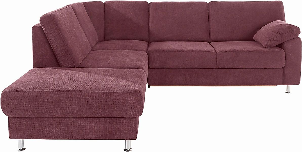 sit&more Ecksofa "Belfort L-Form", wahlweise mit Vorziehsitz und Bettkasten günstig online kaufen