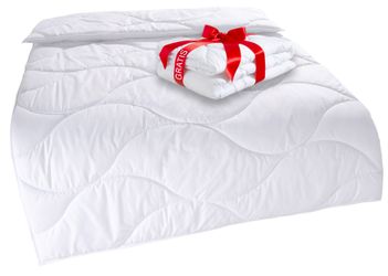 my home Microfaserbettdecke "Caelan, kaufe eine Decke - erhalte die Leichtb günstig online kaufen