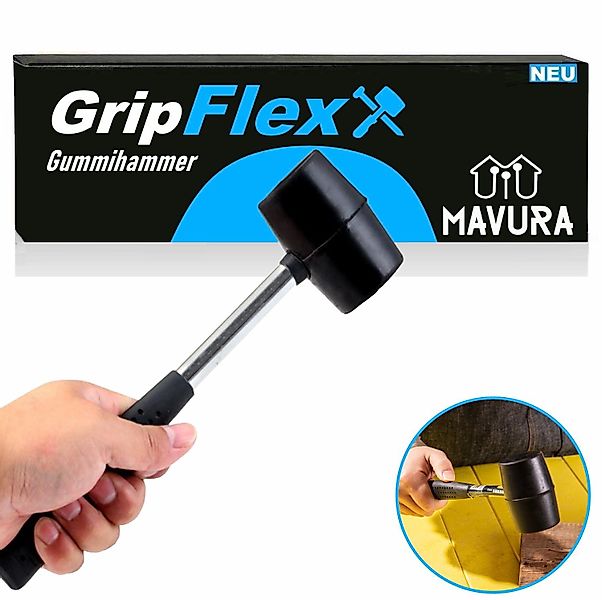 MAVURA Gummihammer GripFlex Gummi Hammer Vorschlaghammer günstig online kaufen