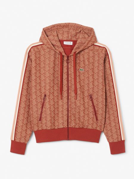 Lacoste Sweatjacke Lacoste Monogram Zip Hoodie günstig online kaufen