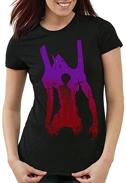 style3 T-Shirt EVA-0 Psycho neon genesis evangelion anime manga japanisch b günstig online kaufen