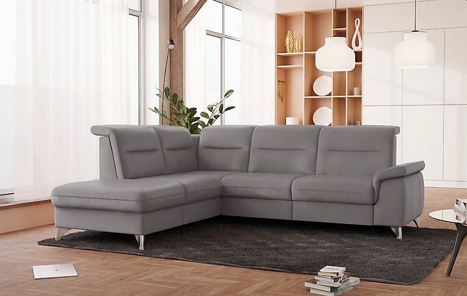 sit&more Ecksofa "Astoria L-Form" wahlweise mit motorischer Relaxfunktion günstig online kaufen