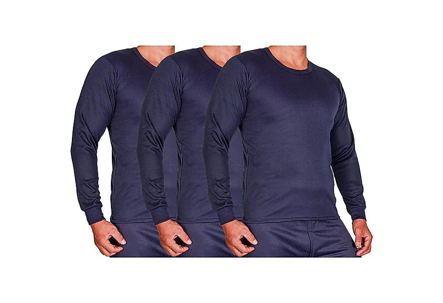 TEXEMP Thermounterhemd 3er Pack Thermo Unterhemden Unterwäsche Thermounterw günstig online kaufen