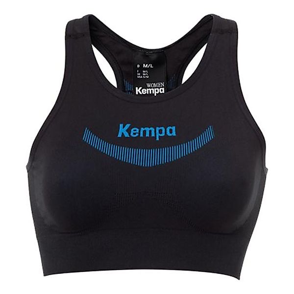 Kempa Attitude Pro Sport-bh XL-2XL Black / Kempa Blue günstig online kaufen