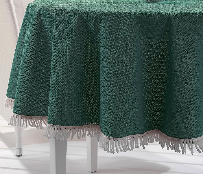 Beautex Tischdecke Garten Balkon Terrasse Camping Tischdecke, Eckig Rund Ov günstig online kaufen