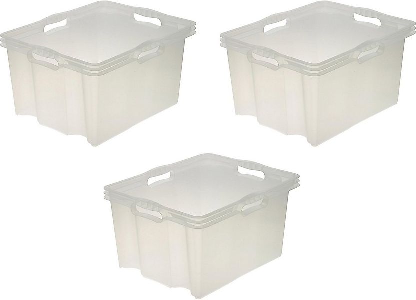 keeeper Organizer franz (Set, 3 St), Aufbewahrungsboxen xl, 24 Liter, hochw günstig online kaufen