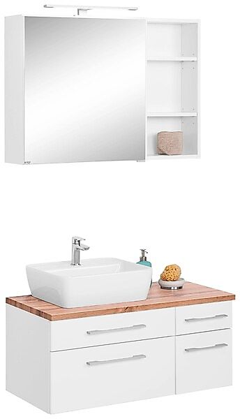 welltime Badmöbel-Set »Davos« 3 Stk. tlg. günstig online kaufen