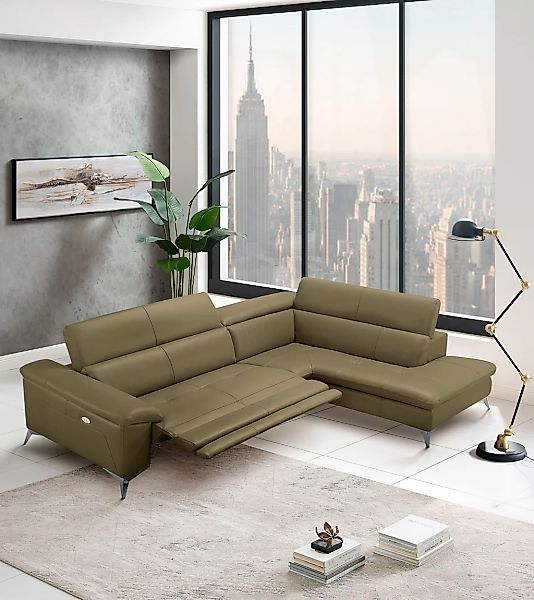 Egoitaliano Ecksofa "Martine, Multifunktionssofa mit Komfortfunktionen, ede günstig online kaufen