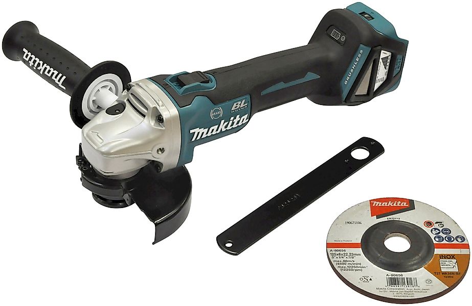 Makita Akku-Winkelschleifer DGA513Z, ohne Akku und günstig online kaufen