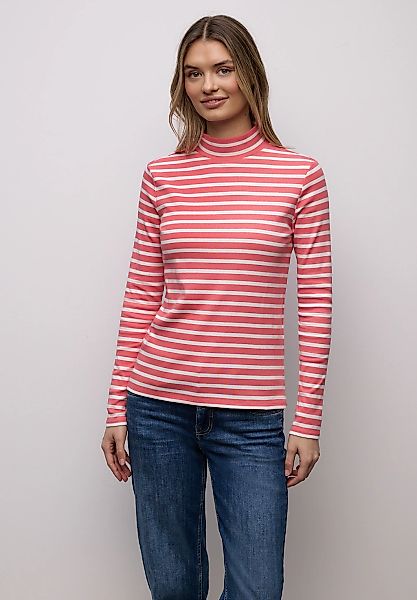 STREET ONE Langarmshirt mit Turtleneck günstig online kaufen