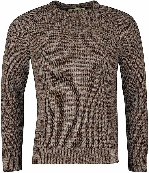 Barbour Pullover Lambswool Knitted Braun - Größe XL günstig online kaufen