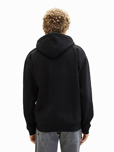 Tom Tailor Denim Herren Zip Hoodie Kapuzenpullover FULLZIP - Regular Fit günstig online kaufen