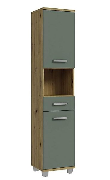 FORTE Hochschrank "Veris", Hochschrank, Türanschlag wählbar, Metallgriffe, günstig online kaufen