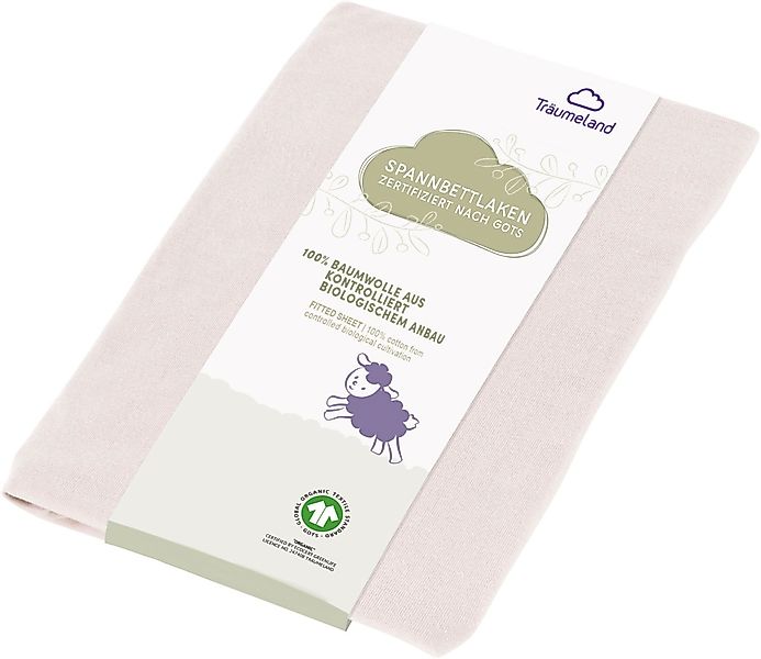 Träumeland Bettlaken "Spannbetttuch" aus Bio-Baumwolle günstig online kaufen