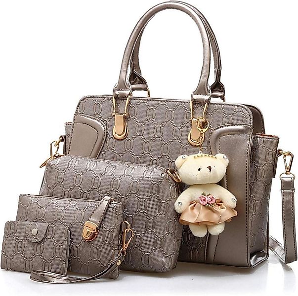 LuxusKollektion Handtasche Handtasche Damen Mittelgroß Set günstig online kaufen