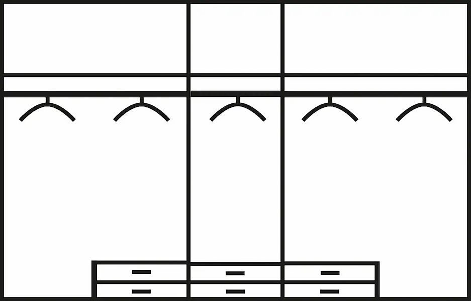 rauch Kleiderschrank "Schrank Drehtürenschrank Garderobe Ankleide Schlafzim günstig online kaufen