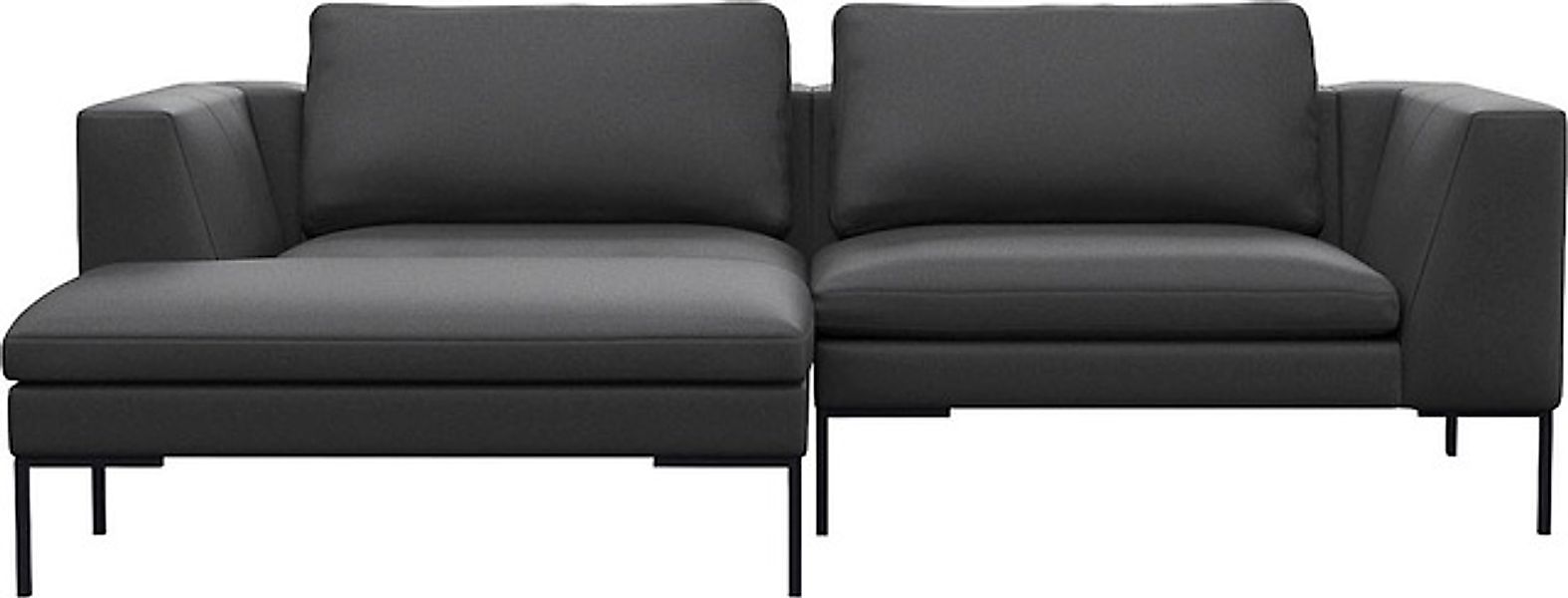 FLEXLUX Ecksofa »Loano, superbequemer Sitzkomfort durch Kaltschaum im Sitz, günstig online kaufen