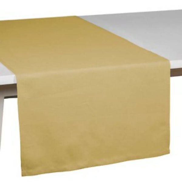 Tischdecke 'Pure' senfgelb 150x250cm günstig online kaufen