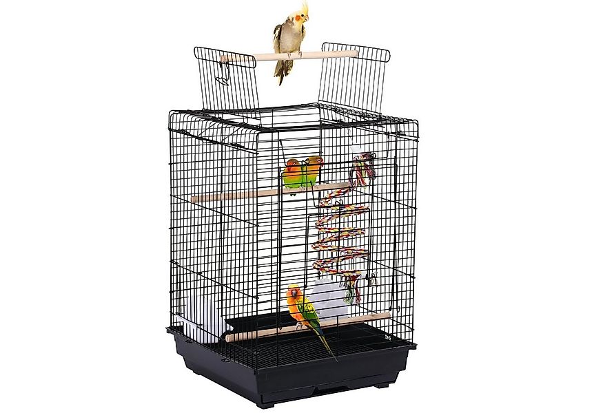 Yaheetech Vogelkäfig, Transportkäfig mit Vogelspielzeuge Wellensittichkäfig günstig online kaufen