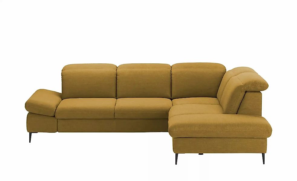 uno Ecksofa  Serra ¦ gelb ¦ Maße (cm): B: 268 H: 81 T: 215.0 Polstermöbel > günstig online kaufen