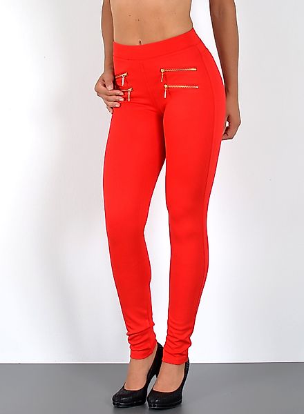 ESRA Stretch-Hose Sehr enge Damen Treggings günstig online kaufen