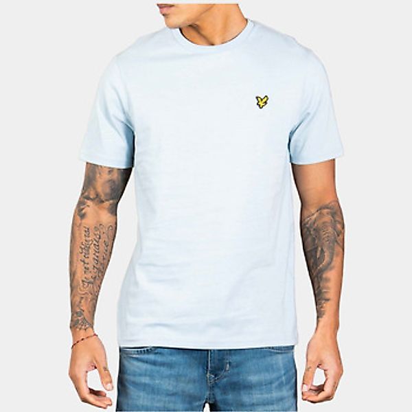 Lyle & Scott  T-Shirt Plain t-shirt - blue ice günstig online kaufen