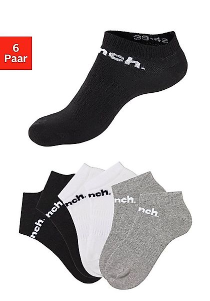 Bench. Sportsocken (Packung, 6-Paar) Sneakersocken mit klassischem Logoschr günstig online kaufen