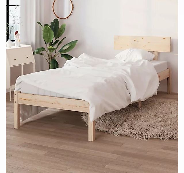 vidaXL Bett Massivholzbett 75x190 cm günstig online kaufen
