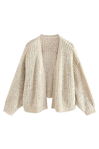 Next Strickjacke Strickjacke mit Zierstreifen (1-tlg) günstig online kaufen