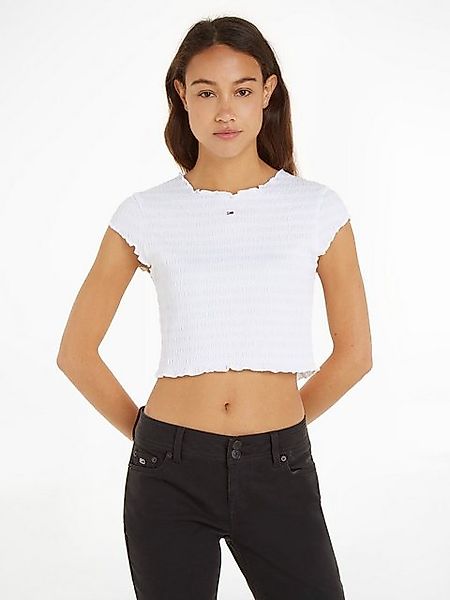 Tommy Jeans Rundhalsshirt TJW SLIM SMOCK günstig online kaufen