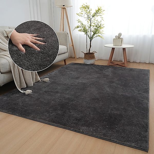 my home Teppich Cali, Kunstfellteppich, rechteckig, günstig online kaufen