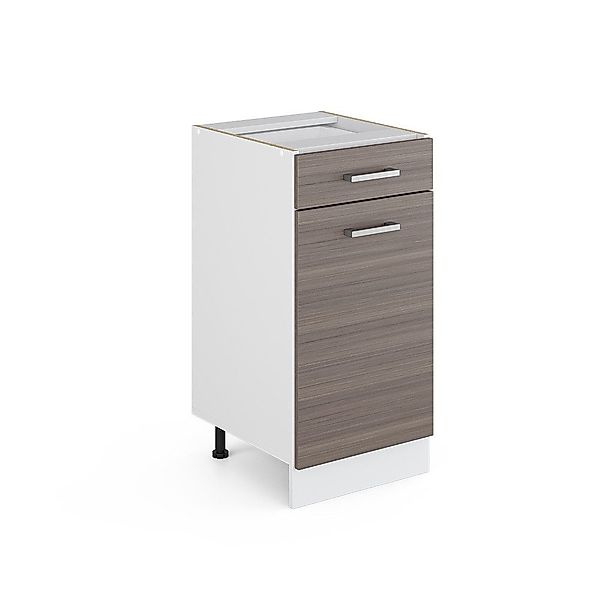 Vicco Schranksystem R-Line, Grau/Weiß, 40 cm günstig online kaufen