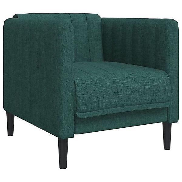 vidaXL Sofa Sessel Dunkelgrün Stoff günstig online kaufen