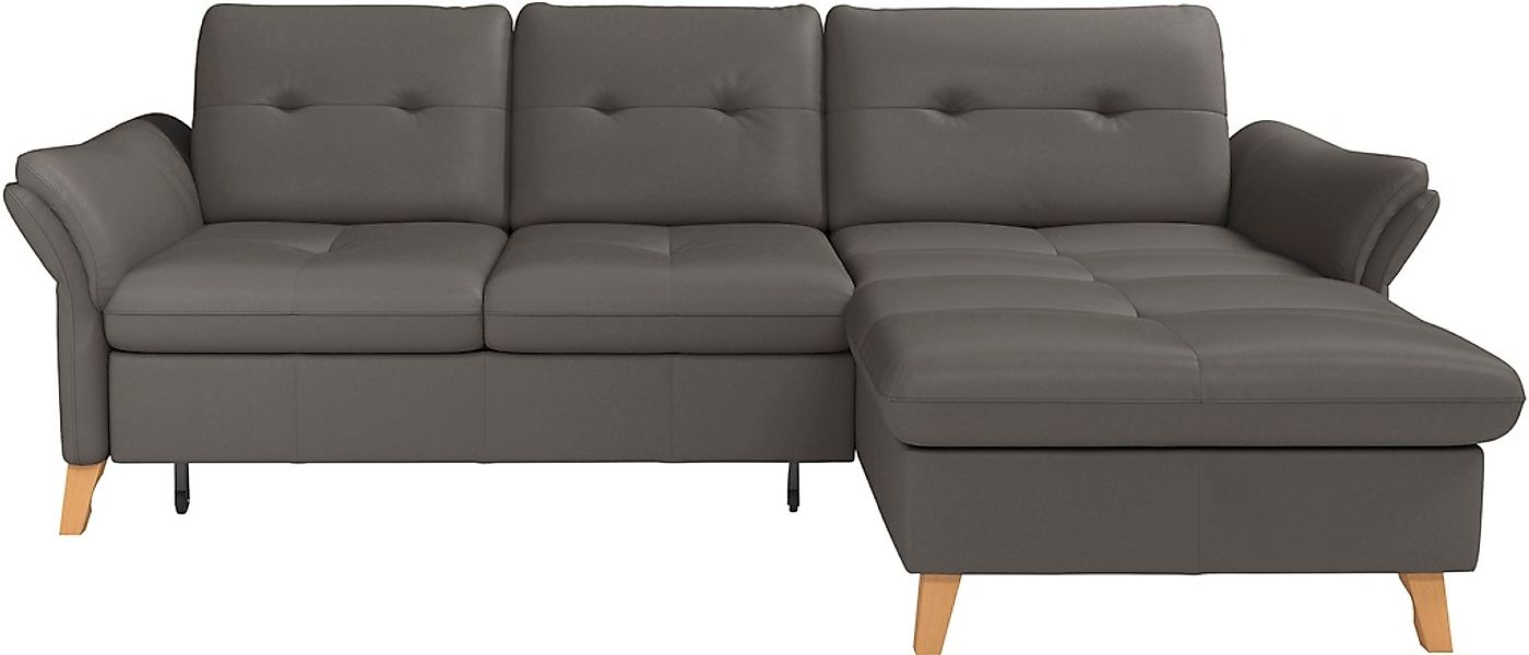 sit&more Ecksofa "Göteborg", Sitztiefenverstellung und Federkern, wahlweise günstig online kaufen