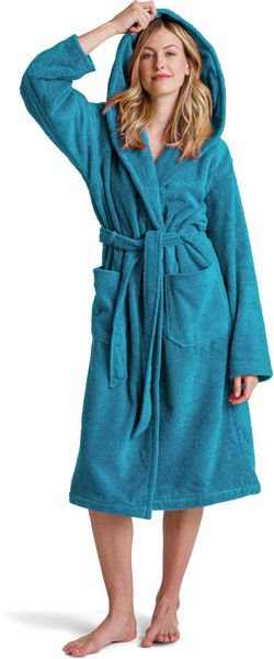 Möve Unisex-Bademantel Superwuschel Kapuze, ideal für günstig online kaufen