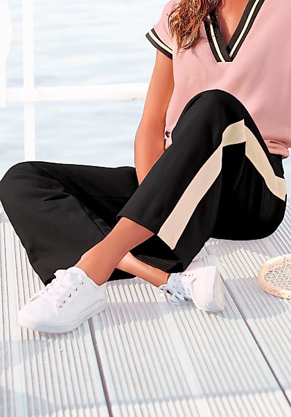 LASCANA Sweathose, mit weitem Bein, Loungewear günstig online kaufen
