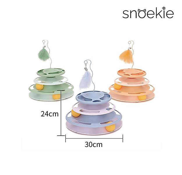 SNOEKIE Tier-Beschäftigungsspielzeug Snoekie Catch the Balls Katzenspielzeu günstig online kaufen