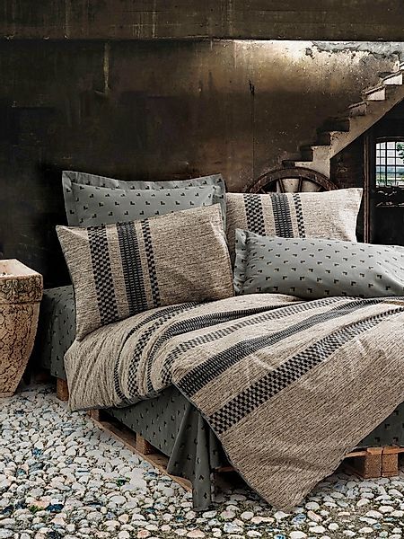 L'Essentiel Maison Bettdecke + Kopfkissen 100% COTTON RANFORCE N2781 günstig online kaufen