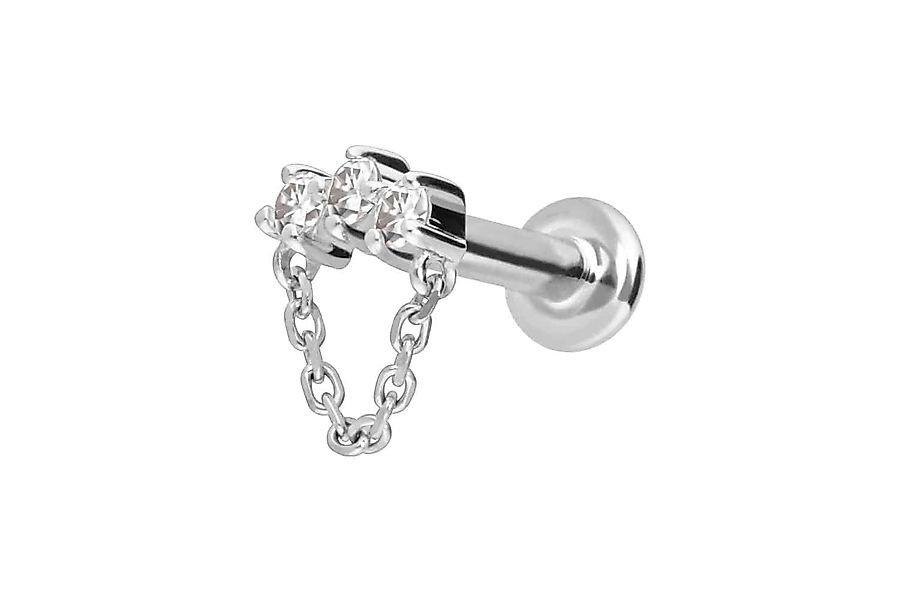 PIERCINGLINE Piercing-Set 14 Karat Gold Labret günstig online kaufen