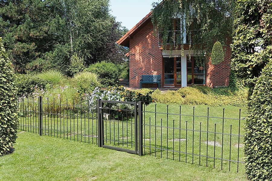 Alberts Metallzaun "Anbauset Madrid", Höhe: 49,5, 73,5 und 98,5 cm, Breite: günstig online kaufen