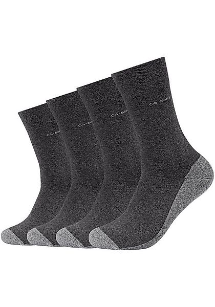 Camano Langsocken ca-soft (4-Paar) mit dezentem Logodruck günstig online kaufen