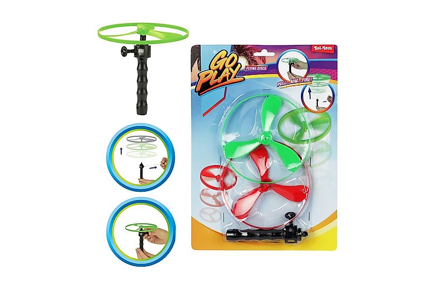 Toi-Toys Spielzeug-Auto GO PLAY Flugscheiben (2 Stück) günstig online kaufen