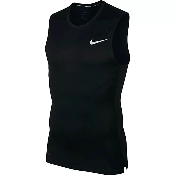 Nike Pro Ärmelloses T-shirt S Black / White günstig online kaufen