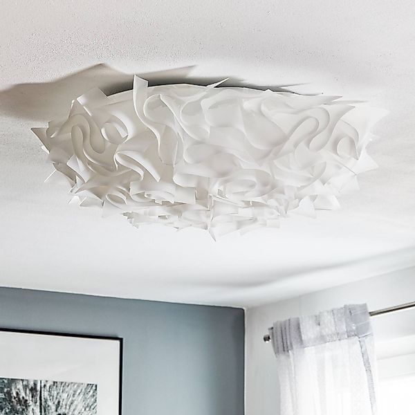 Slamp Veli Designer-Deckenleuchte, Ø 78cm, opal günstig online kaufen