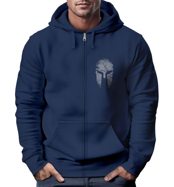 Neverless Sweatjacke Zip-Hoodie Herren Sparta Sweatjacke günstig online kaufen