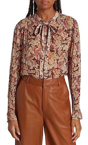 Polo Ralph Lauren Blusentop Boho Chic Bluse Georgette Schleifenbluse Hemdbl günstig online kaufen