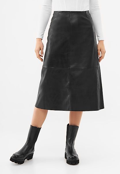 Bolongaro Trevor Lederrock MAXI Midirock aus günstig online kaufen