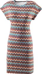 Erwin Müller Midikleid Damen-Freizeitkleid Single-Jersey gemustert günstig online kaufen