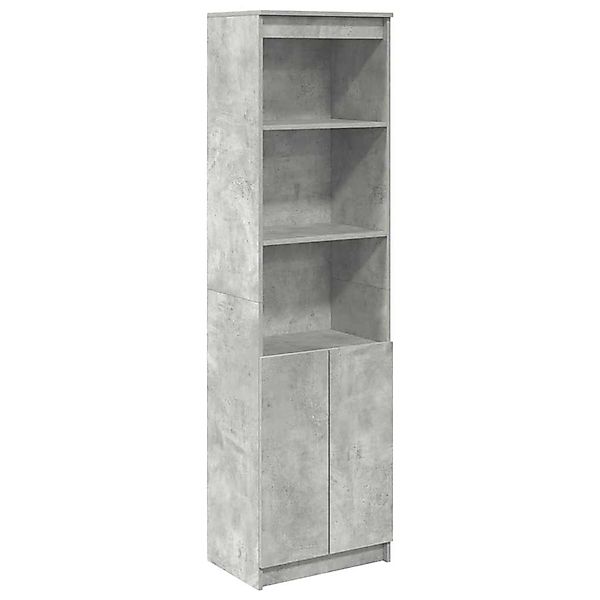 vidaXL Highboard Betongrau 50x35x180 cm Holzwerkstoff 3328465 günstig online kaufen